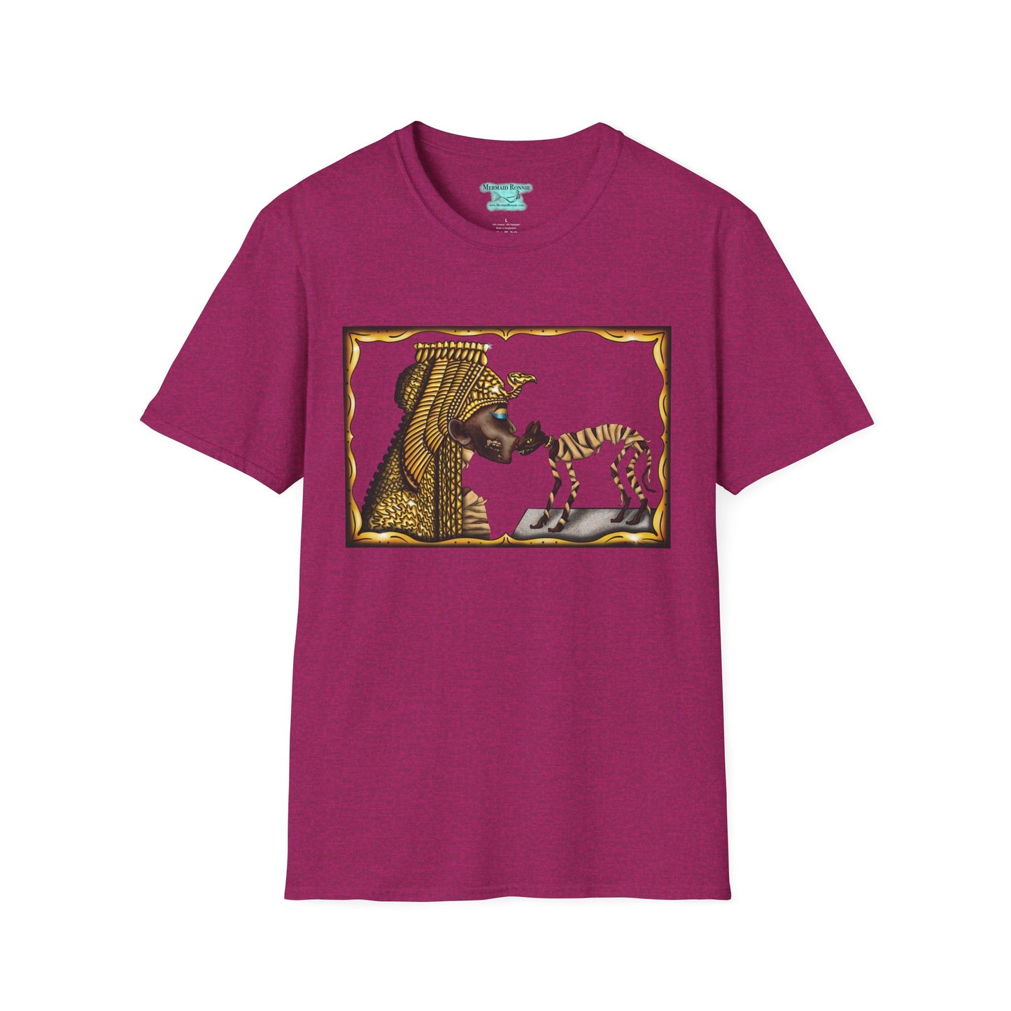 Cleopatra Mummy T-Shirt, Egyptian Cat Graphic Tee, Movie Monster Shirt