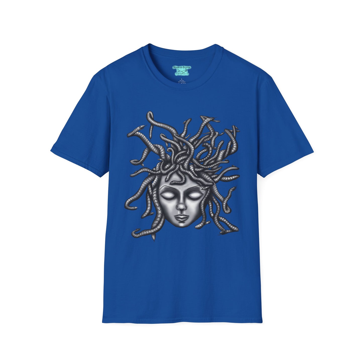 Medusa Graphic T-Shirt, Greek Mythology Tee, Unisex Gorgon Shirt
