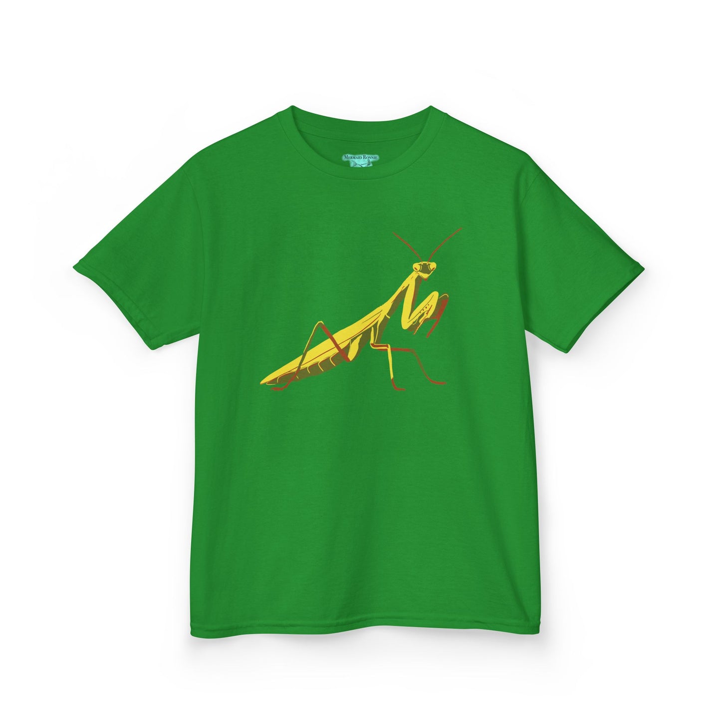 Kids Praying Mantis T-Shirt, Insect Graphic Tee, Children’s Unisex Short Sleeve