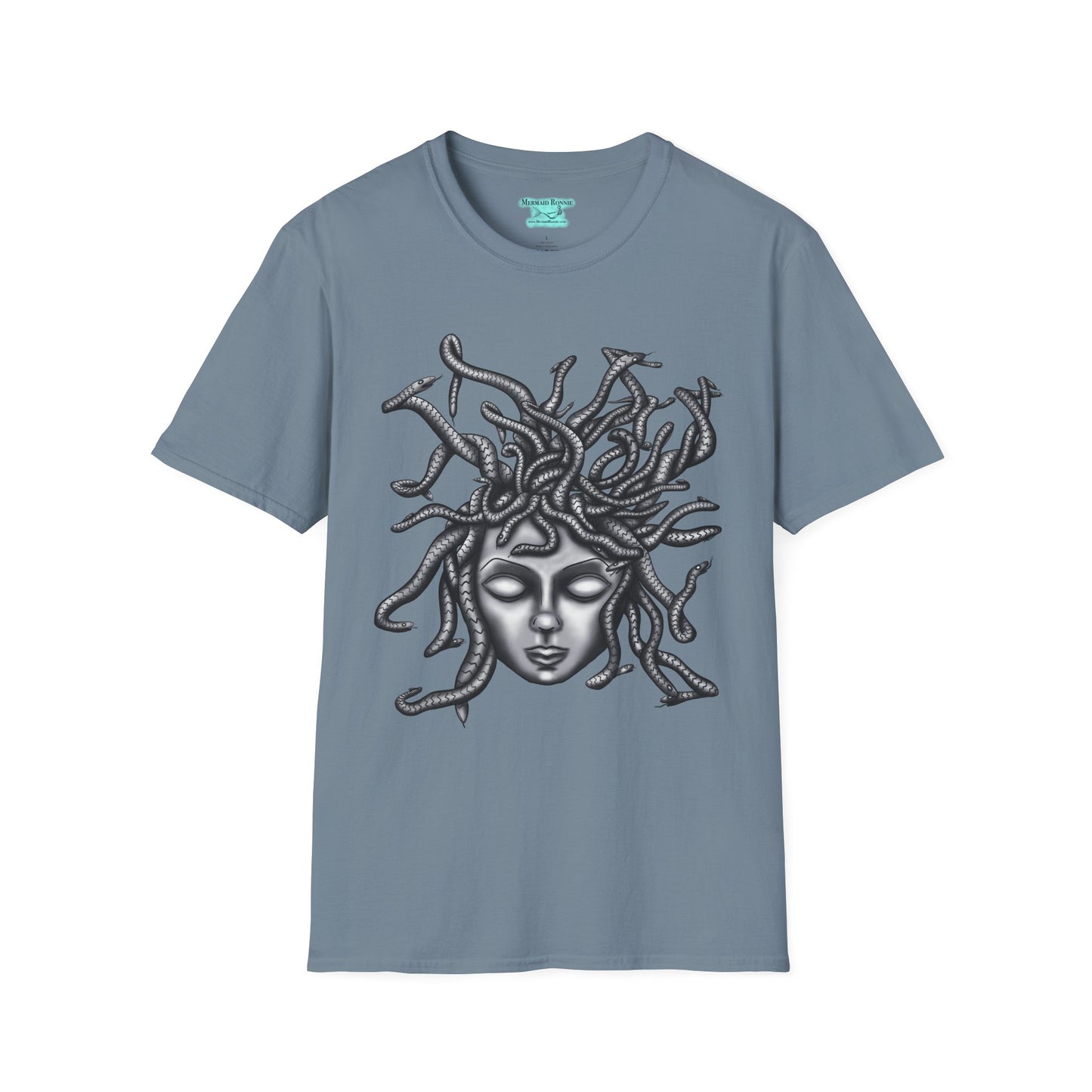 Medusa Graphic T-Shirt, Greek Mythology Tee, Unisex Gorgon Shirt