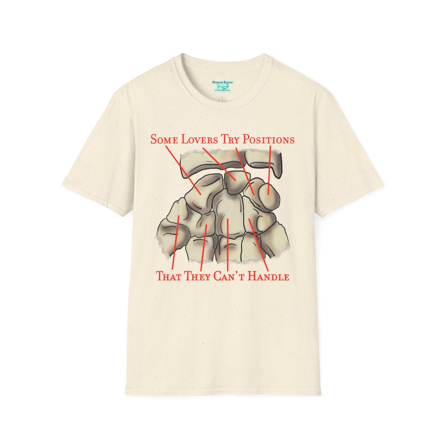 Funny Anatomy T-Shirt, Carpal Bones Mnemonic Graphic Tee, Some Lovers Try Positions That They Can’t Handle