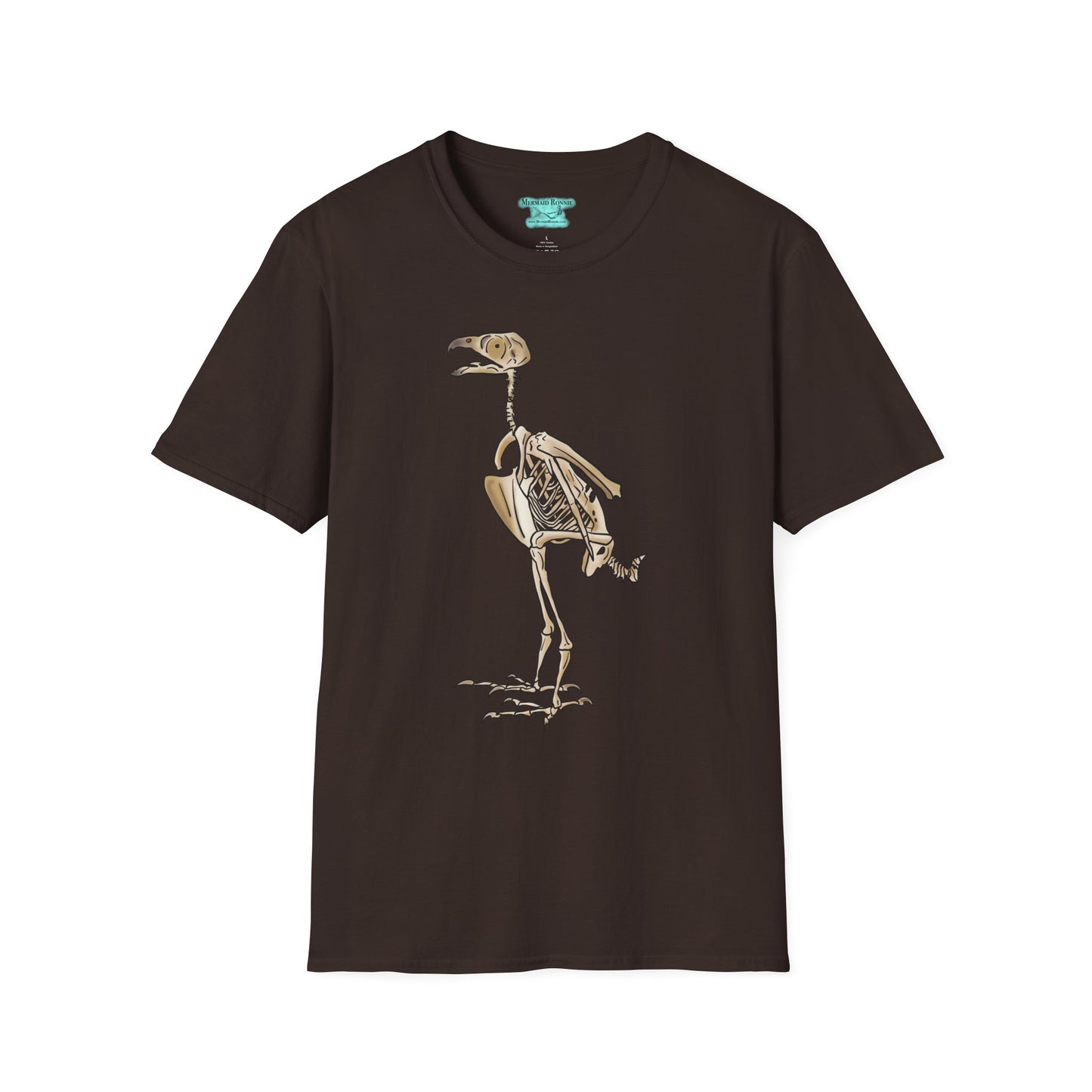 Peregrine Falcon T-Shirt, Bird Skeleton Graphic Tee, Unisex Short Sleeve