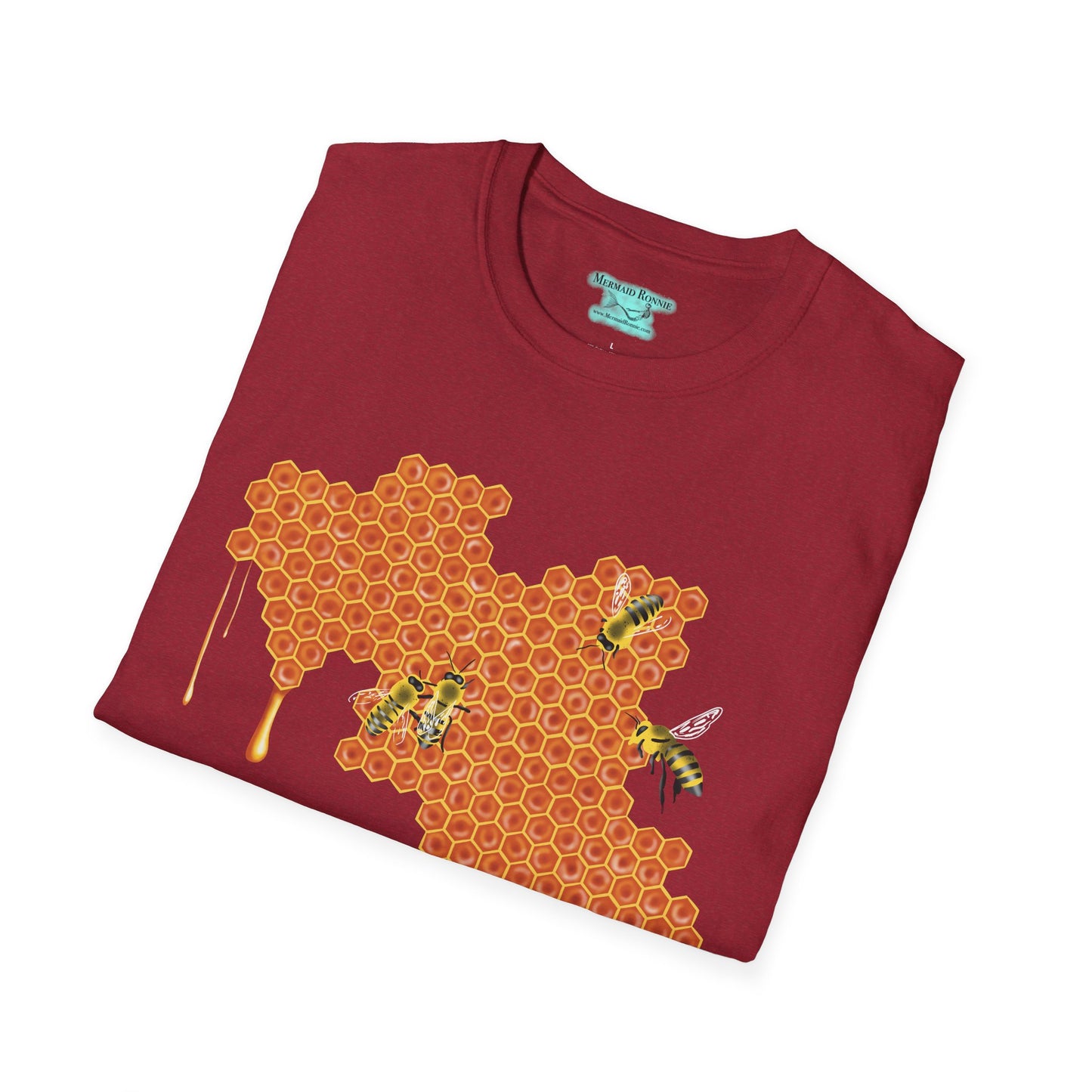 Honeybee T-Shirt, Beekeeping Gift, Unisex Bee Shirt