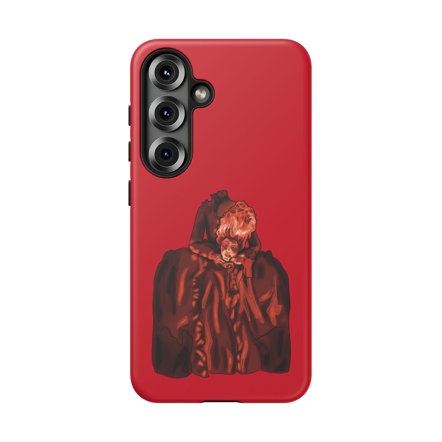 Marie Antoinette Phone Case, Red Gothic Protective Case for iPhone, Google Pixel, Samsung Galaxy