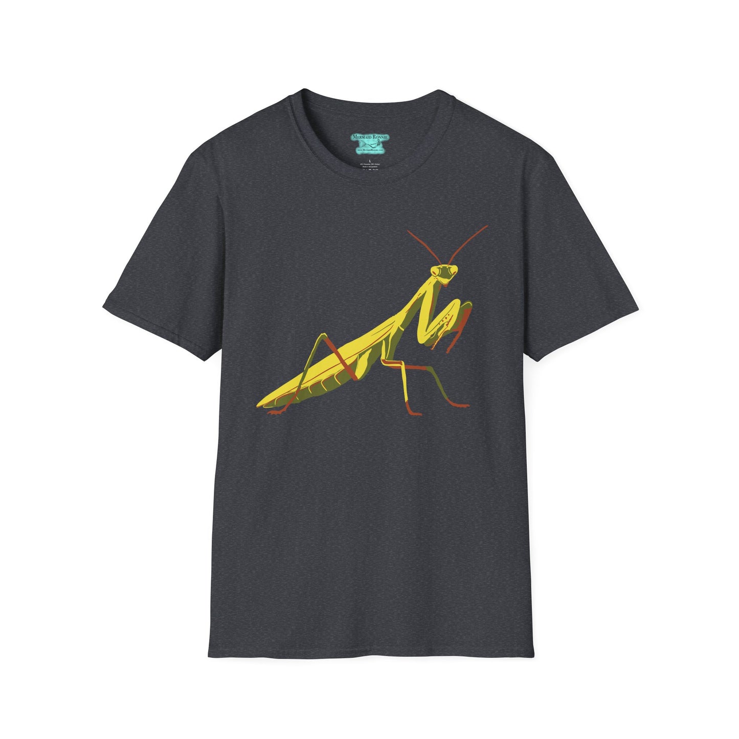 Praying Mantis T-Shirt, Unisex Insect Tee, Insect Lover Gift