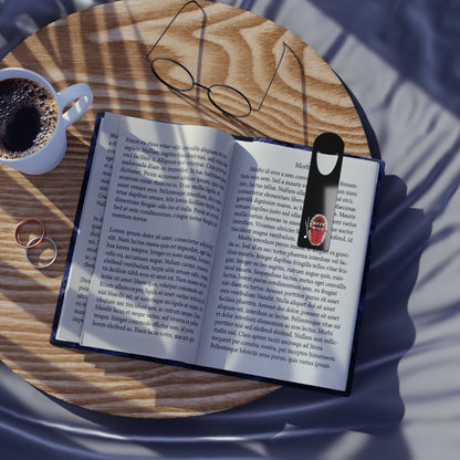 Dental Professional Bookmark, Gift for Dental Hygienists and Dentists, Black Aluminum Page Marker