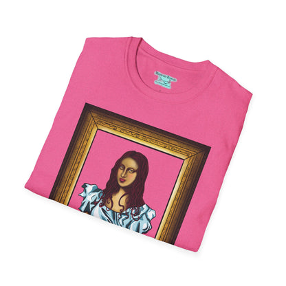 Make Art Mona Lisa T-Shirt, Funny Art Quote, Leonardo da Vinci Joke