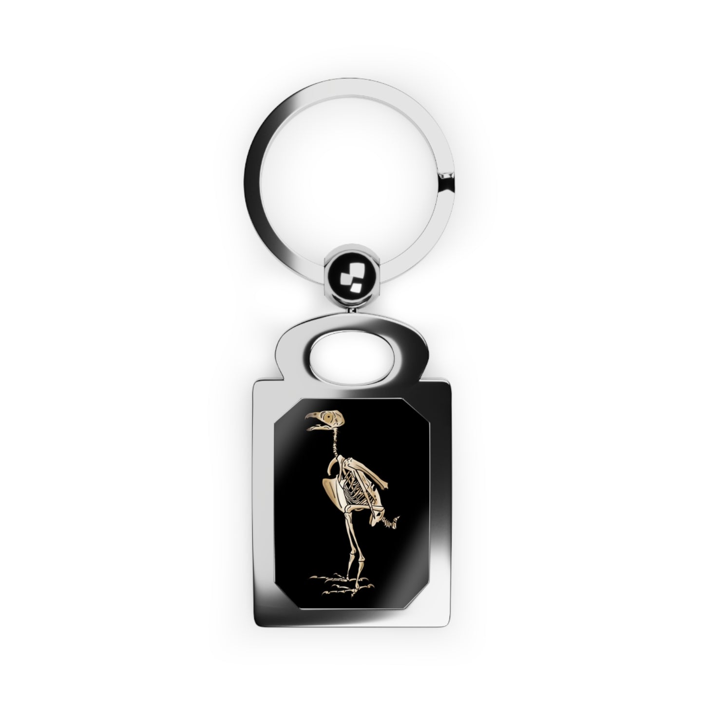 Peregrine Falcon Skeleton Keychain, Falconry Keyring, Bird Lover Gift