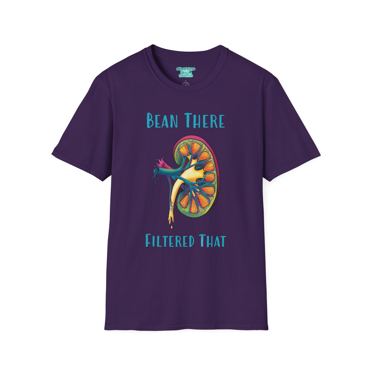 Funny Kidney T-Shirt, Bean There Filtered That Unisex Tee, Nephrology Gift