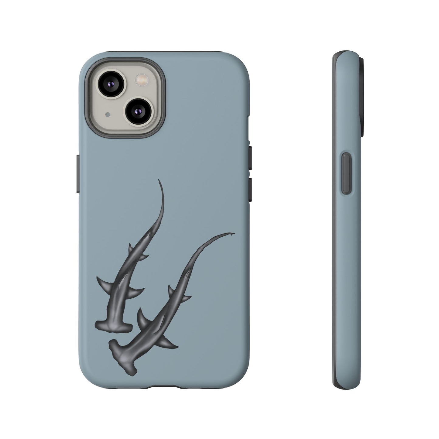 Hammerhead Shark Phone Case, Blue-Grey Protective Cover for iPhone, Google Pixel, and Samsung Galaxy