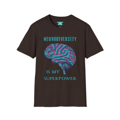 Neurodiversity T-Shirt, Autism and ADHD Acceptance Tee, Unisex Neurodivergent Shirt
