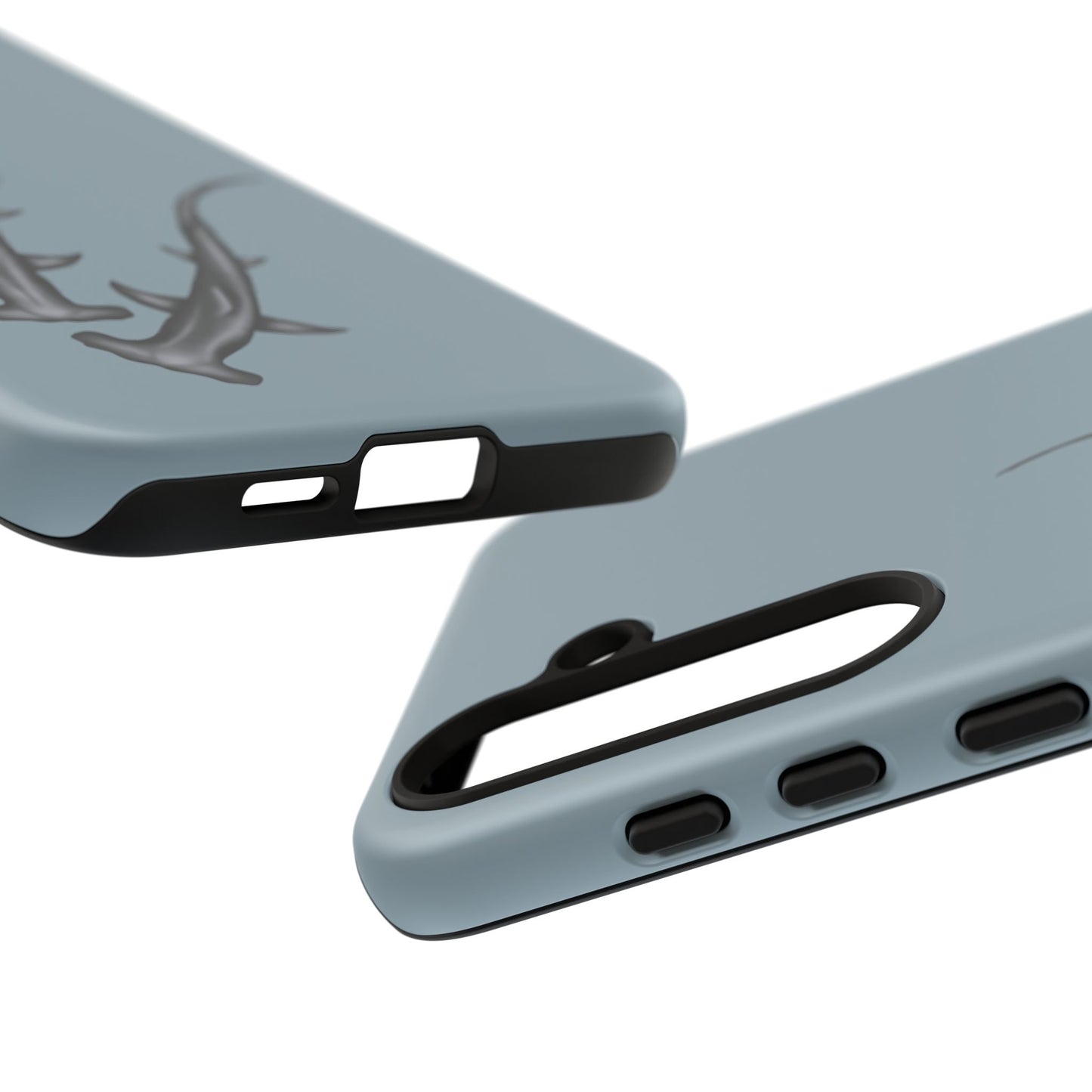 Hammerhead Shark Phone Case, Blue-Grey Protective Cover for iPhone, Google Pixel, and Samsung Galaxy
