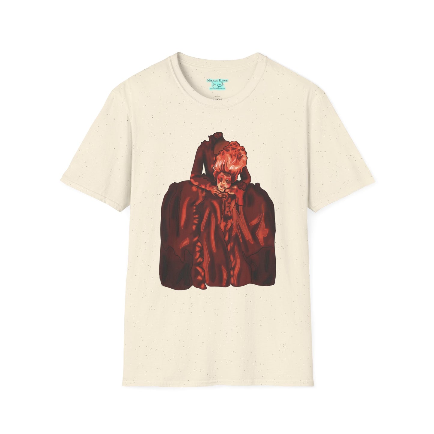 Headless Marie Antoinette T-Shirt, Historical Figure Tee, Unisex Short Sleeve Tee