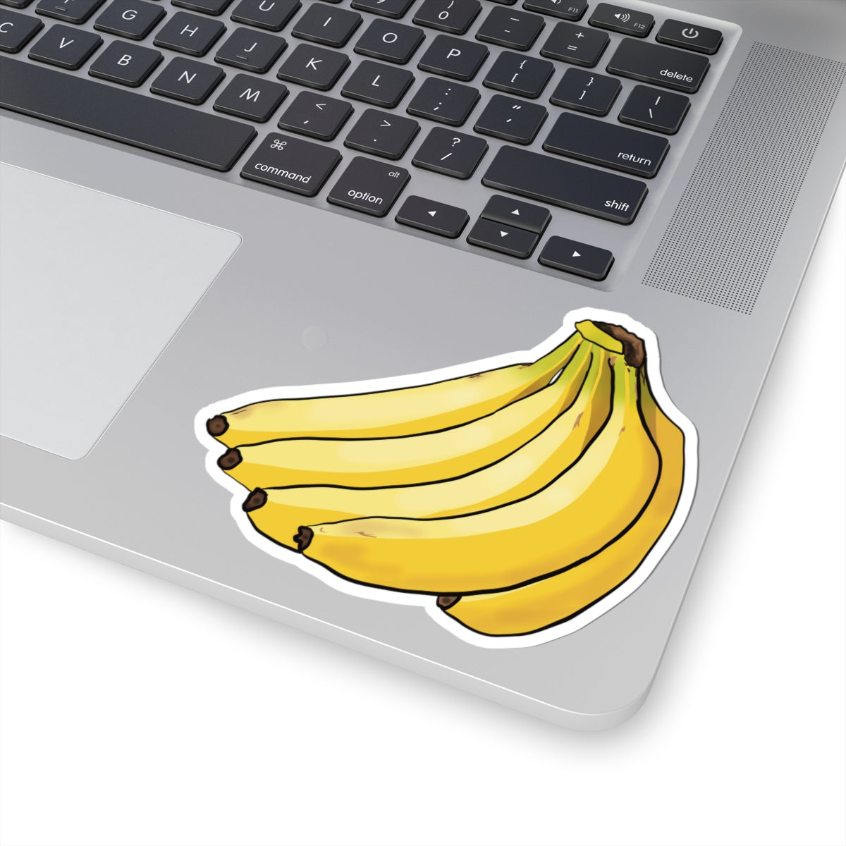 Bunch of Bananas Vinyl Decal, Banana Sticker, Tropical Fruit Sticker