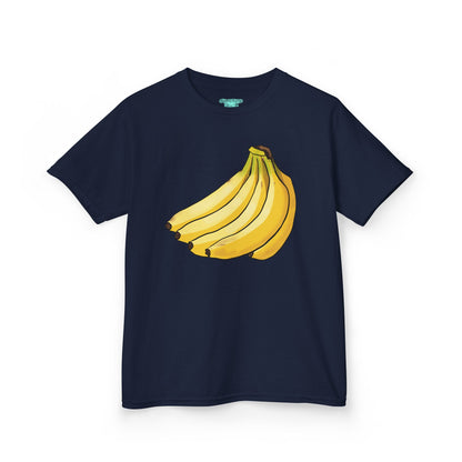 Kids Banana T-Shirt, Bunch of Bananas Graphic Tee, Unisex Short Sleeve