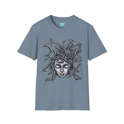 Medusa Graphic T-Shirt, Greek Mythology Tee, Unisex Gorgon Shirt