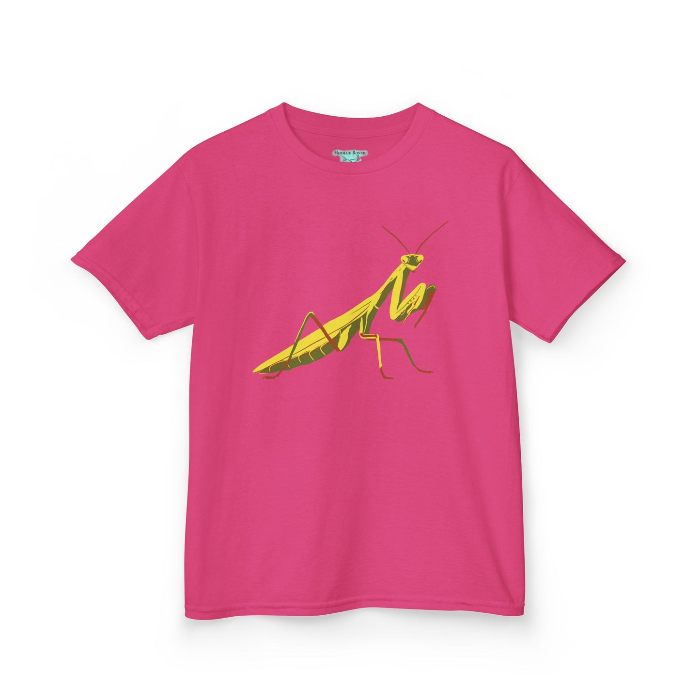 Kids Praying Mantis T-Shirt, Insect Graphic Tee, Children’s Unisex Short Sleeve