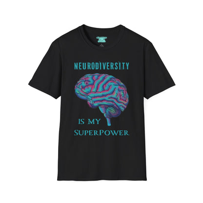 Neurodiversity T-Shirt, Autism and ADHD Acceptance Tee, Unisex Neurodivergent Shirt