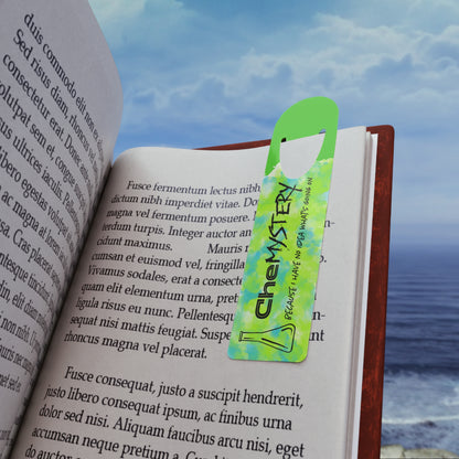 Green Chemistry Aluminum Bookmark, Funny Science Book Marker, CheMystery Joke
