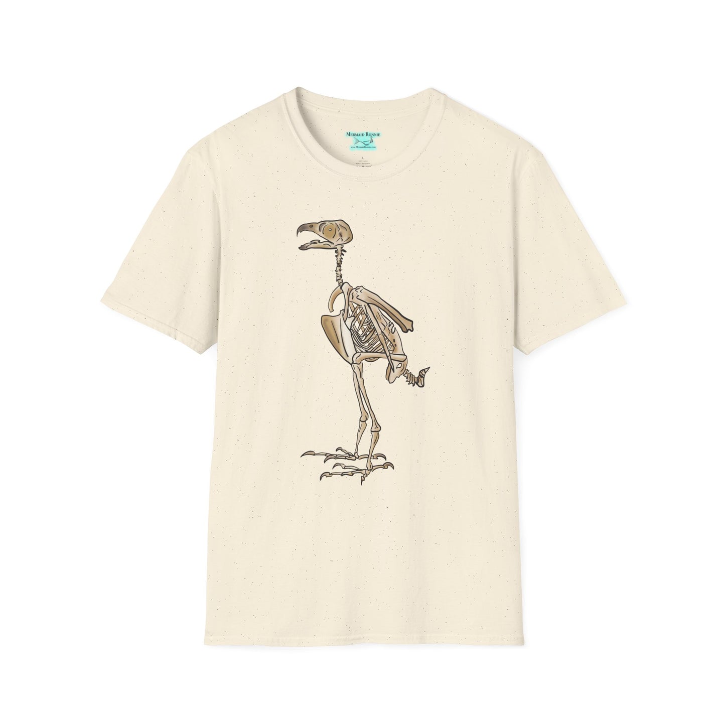 Peregrine Falcon T-Shirt, Bird Skeleton Graphic Tee, Unisex Short Sleeve