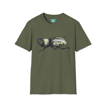 Hercules Beetle T-Shirt, Insect Graphic Tee, Unisex Bug Shirt, Eastern Hercules Beetle Illustration, Entomology Shirt