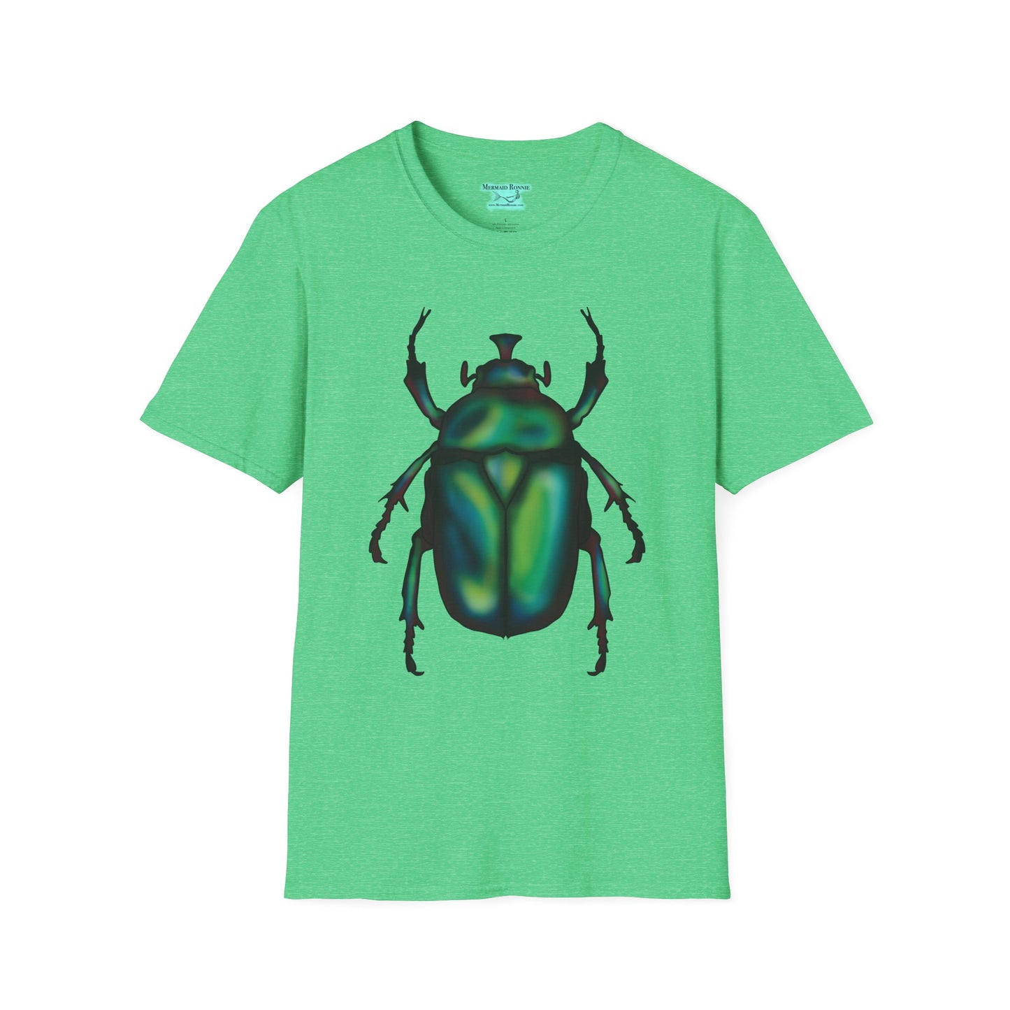 June Bug T-Shirt, Green Chafer Beetle Tee, Unisex Insect Shirt