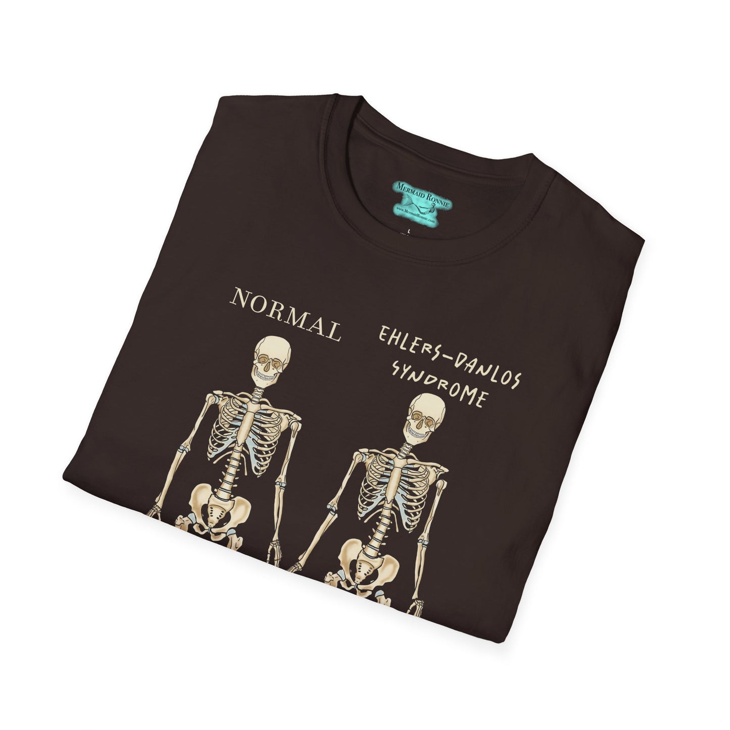 Ehlers-Danlos Syndrome Awareness T-Shirt, EDS Unisex Short Sleeve Graphic Tee, Zebra Gift