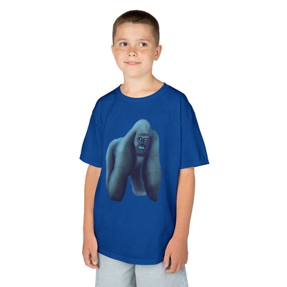 Kids Gorilla Graphic T-Shirt, Silverback Gorilla Shirt, Wildlife Unisex Short Sleeve Tee