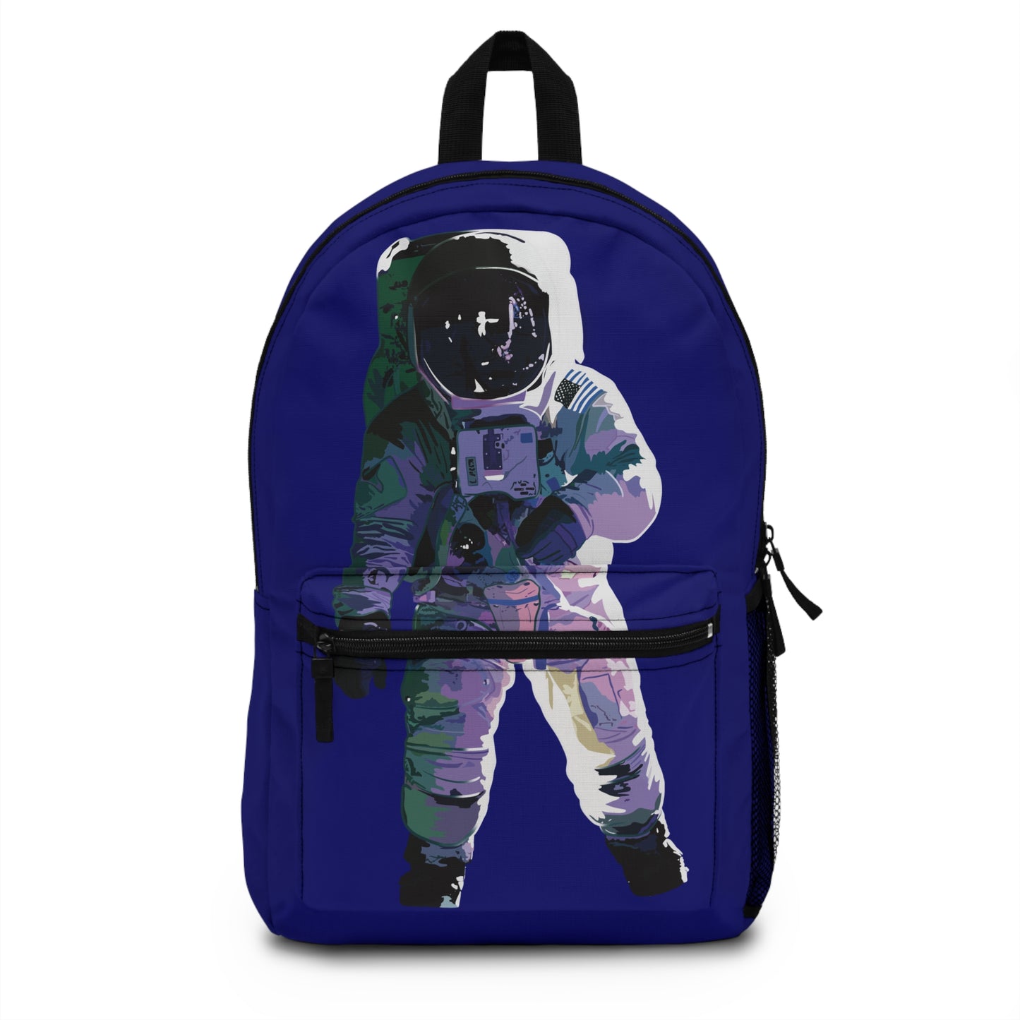 Astronaut Backpack, Navy Blue Book Bag, Astronomy, Outer Space Backpack, Space Explorer