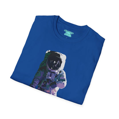 Astronaut Graphic T-Shirt, Unisex Space Explorer Tee, Short Sleeve Astronomy Shirt