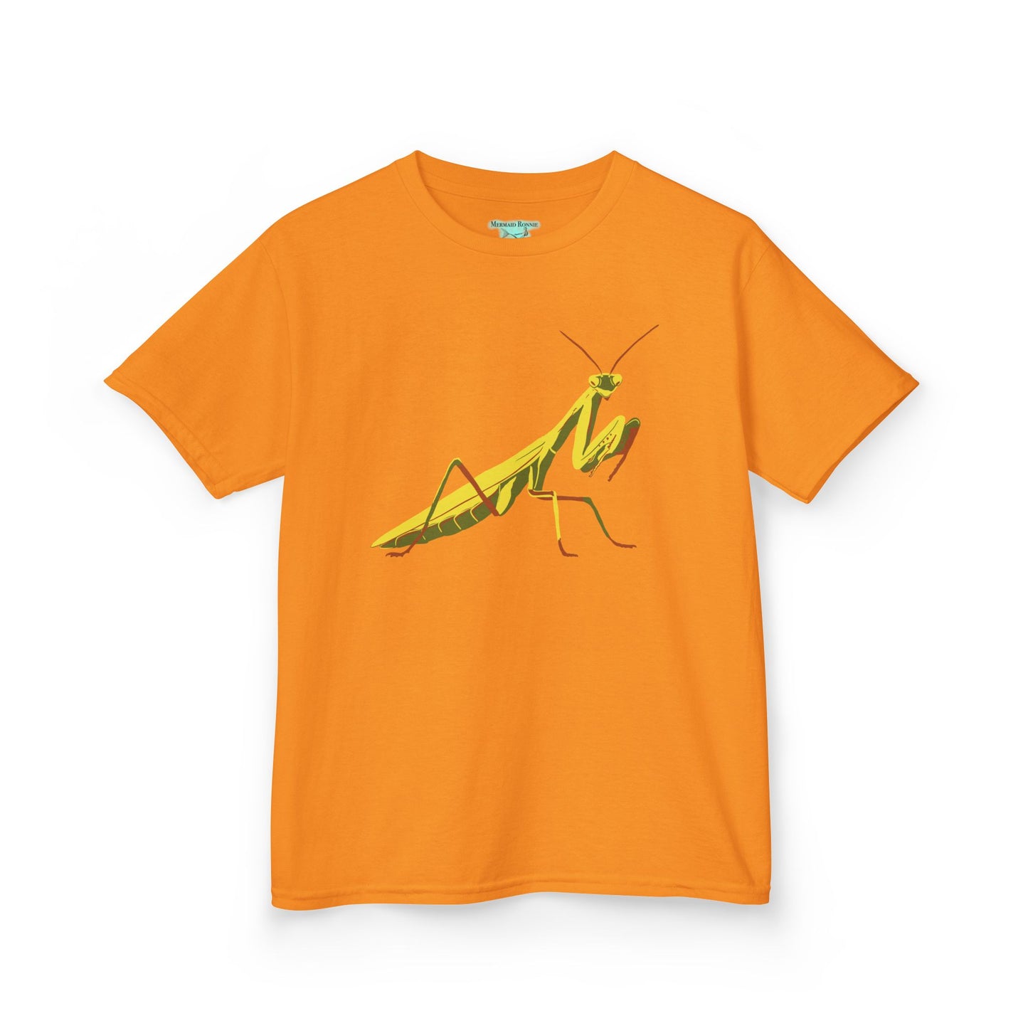 Kids Praying Mantis T-Shirt, Insect Graphic Tee, Children’s Unisex Short Sleeve