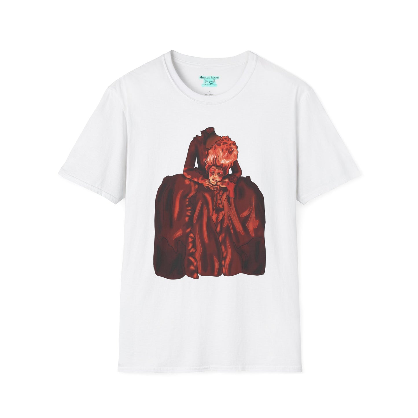 Headless Marie Antoinette T-Shirt, Historical Figure Tee, Unisex Short Sleeve Tee