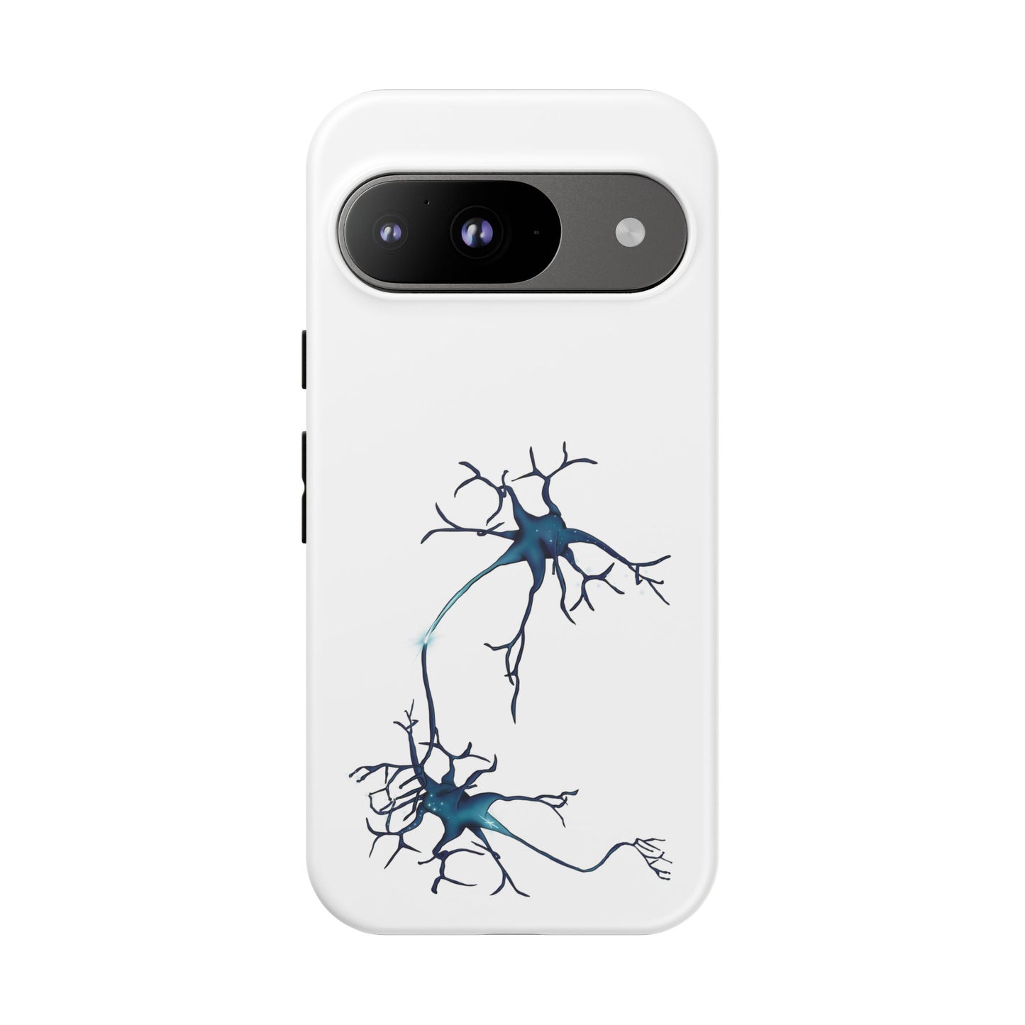 Neuron Phone Case, Neuroscience Protective Cover for iPhone, Google Pixel, Samsung Galaxy, White Anatomy Phone Case