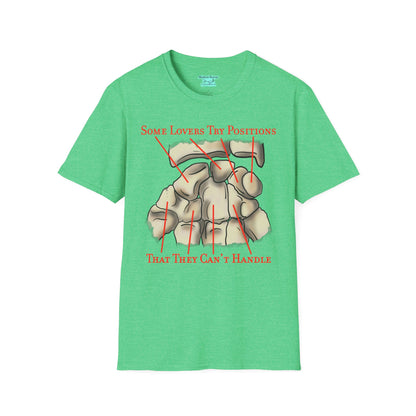 Funny Anatomy T-Shirt, Carpal Bones Mnemonic Graphic Tee, Some Lovers Try Positions That They Can’t Handle