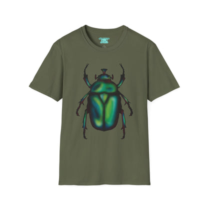 June Bug T-Shirt, Green Chafer Beetle Tee, Unisex Insect Shirt