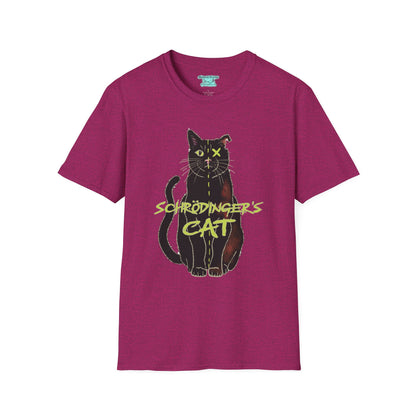 Schrodinger's Cat Graphic T-Shirt, Physics Unisex Short Sleeve Tee