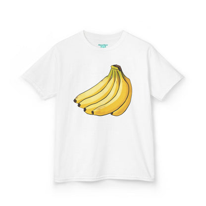 Kids Banana T-Shirt, Bunch of Bananas Graphic Tee, Unisex Short Sleeve