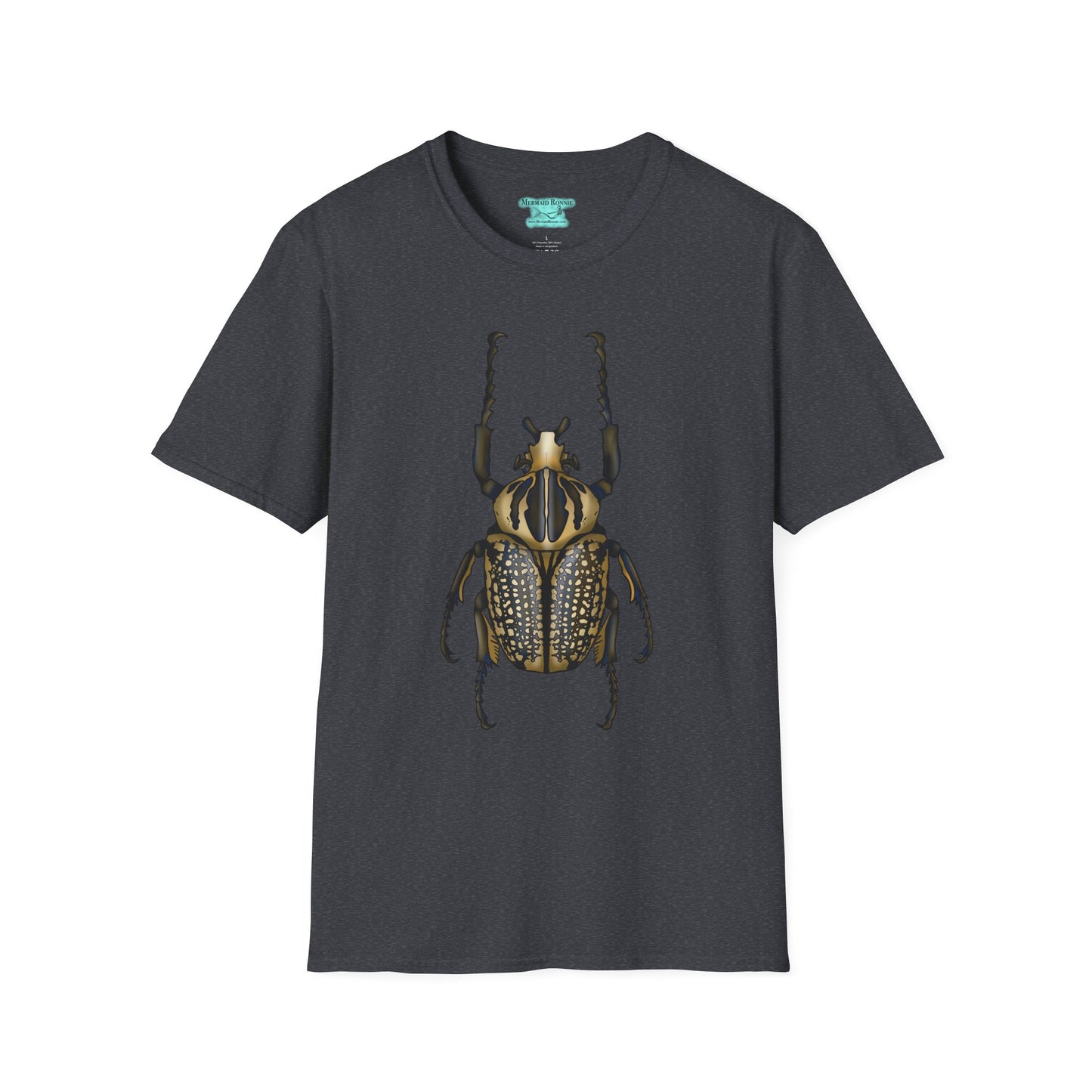 Goliath Beetle T-Shirt, Giant Insect Graphic Tee, Entomology Unisex Tee