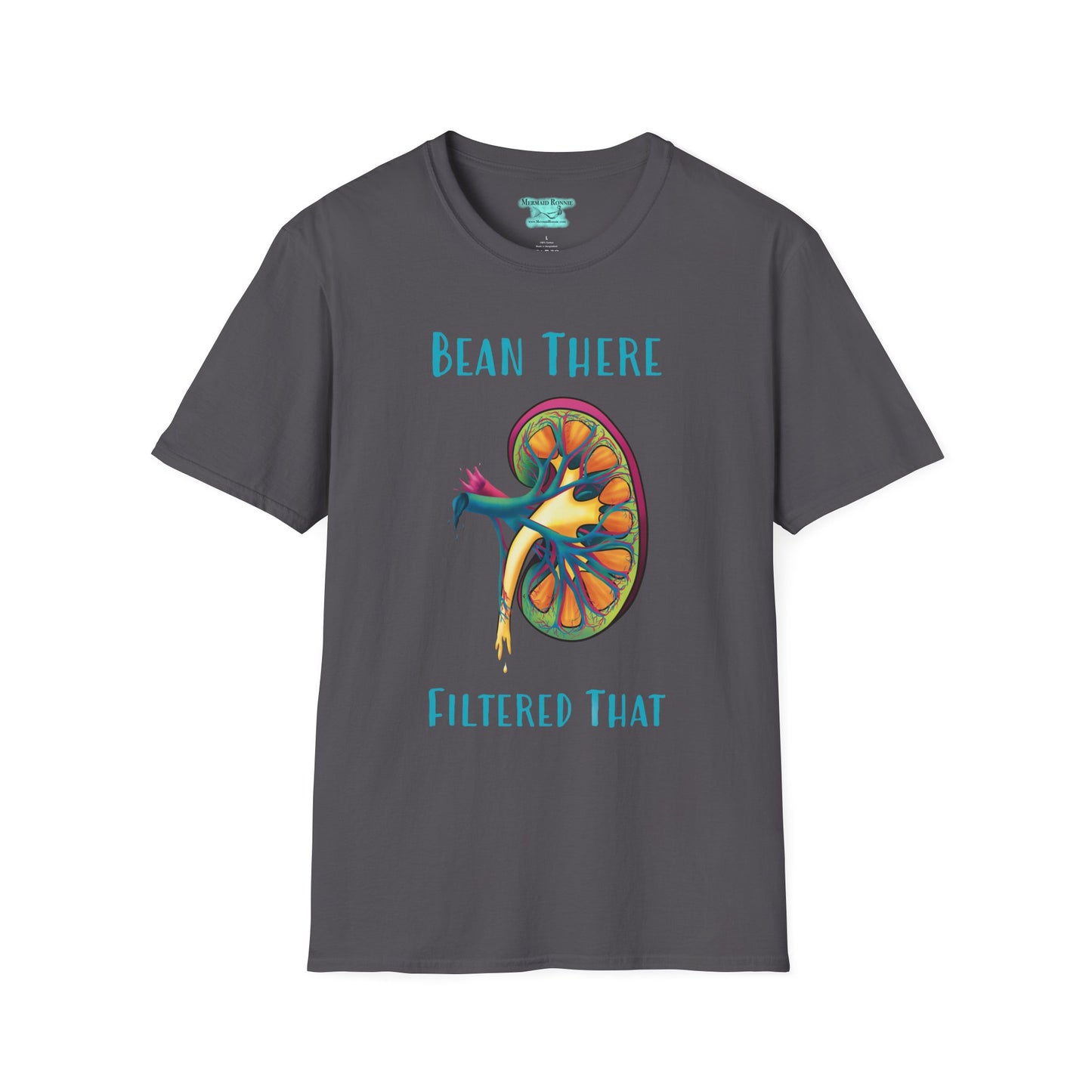 Funny Kidney T-Shirt, Bean There Filtered That Unisex Tee, Nephrology Gift