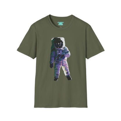 Astronaut Graphic T-Shirt, Unisex Space Explorer Tee, Short Sleeve Astronomy Shirt
