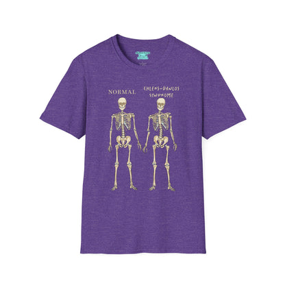 Ehlers-Danlos Syndrome Awareness T-Shirt, EDS Unisex Short Sleeve Graphic Tee, Zebra Gift