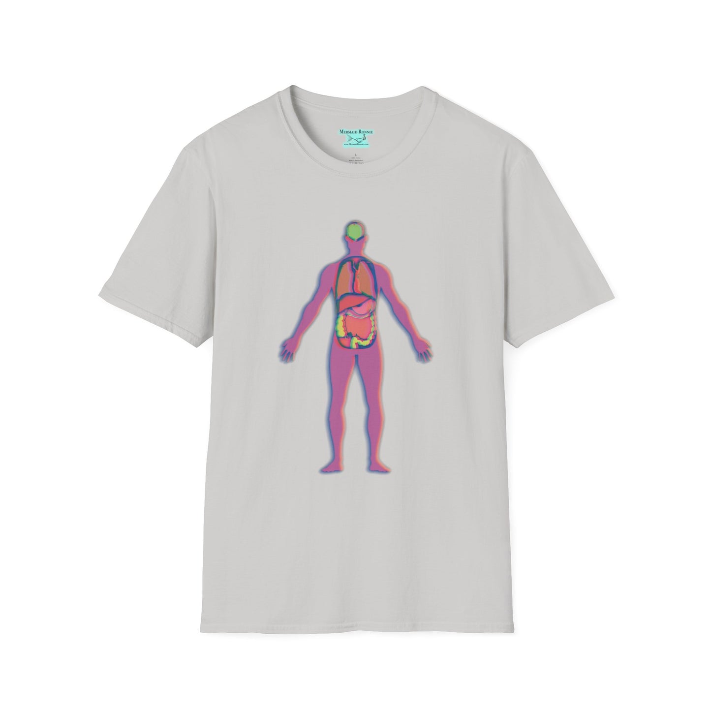 Human Anatomy Graphic T-Shirt, Unisex Internal Organs Tee, Biology Gift
