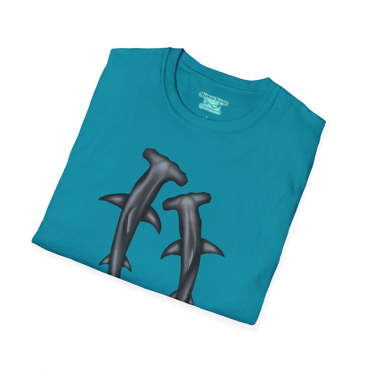 Hammerhead Shark T-Shirt, Unisex Marine Predator Tee, Ocean Gift