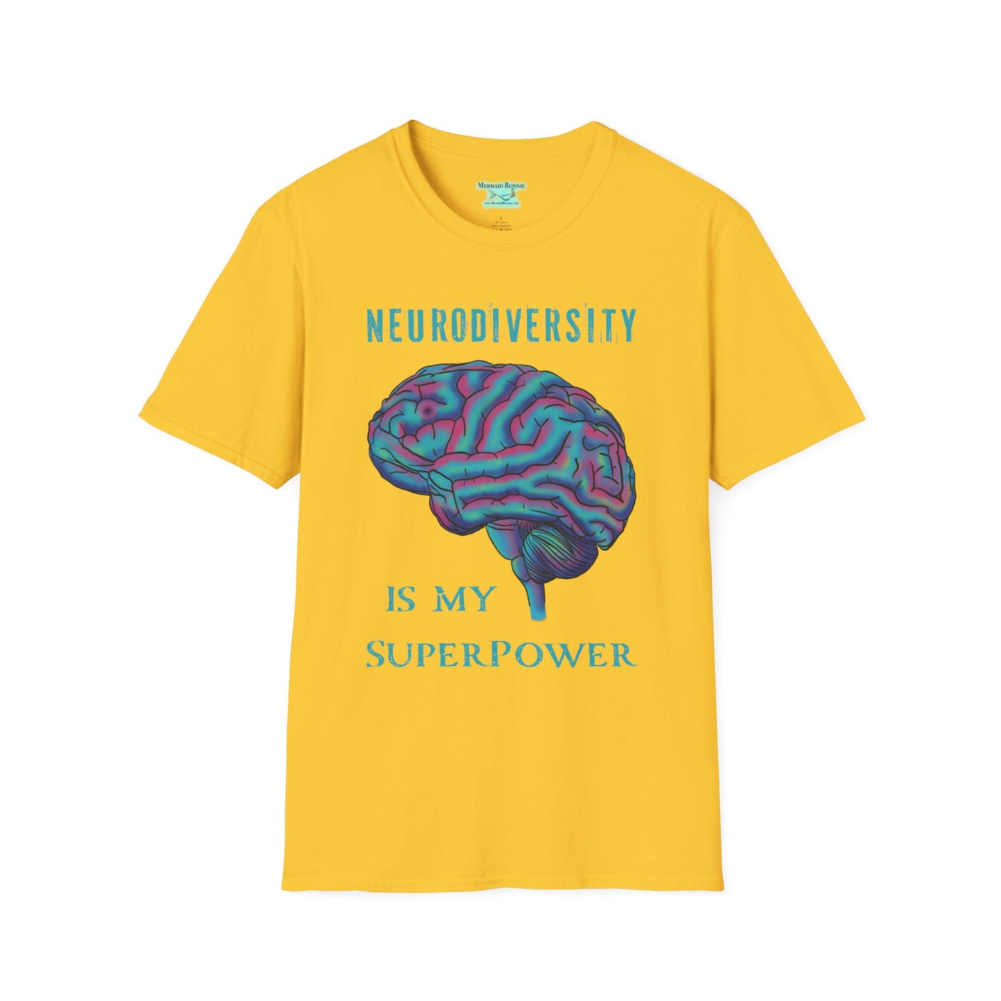 Neurodiversity T-Shirt, Autism and ADHD Acceptance Tee, Unisex Neurodivergent Shirt