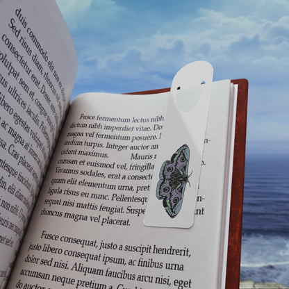 Moth Aluminum Bookmark, Butterfly Page Marker, Insect Entomology Bookmark