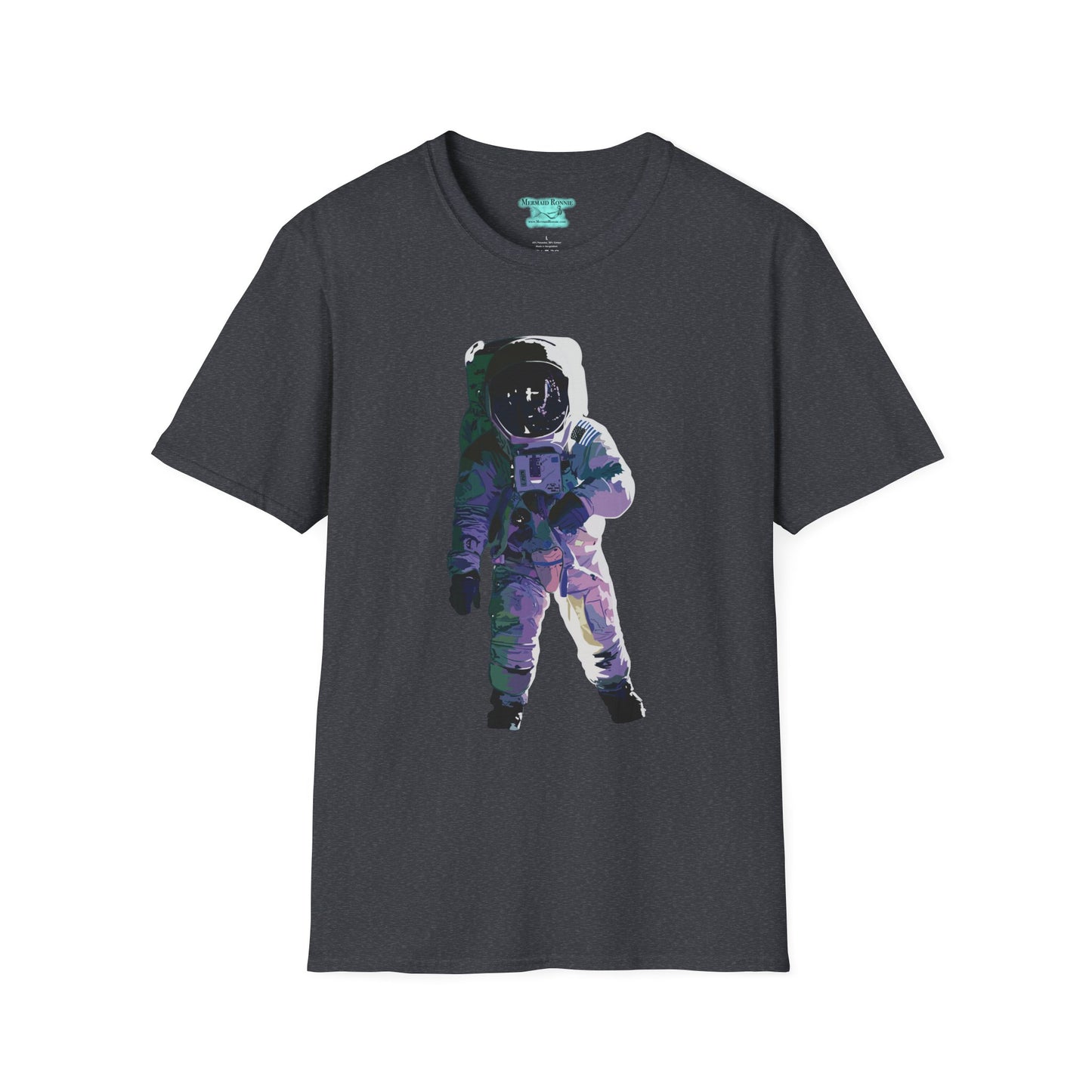 Astronaut Graphic T-Shirt, Unisex Space Explorer Tee, Short Sleeve Astronomy Shirt