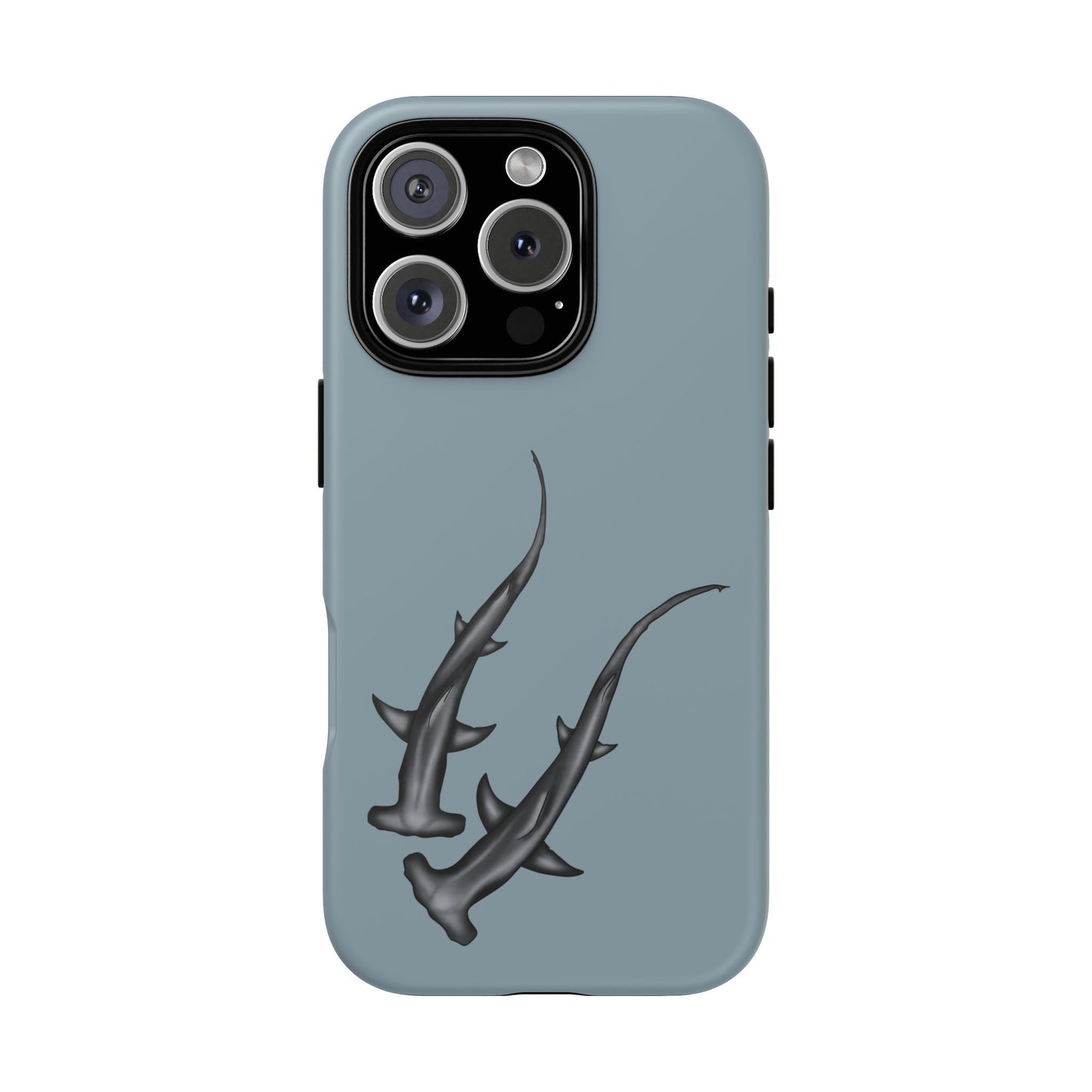 Hammerhead Shark Phone Case, Blue-Grey Protective Cover for iPhone, Google Pixel, and Samsung Galaxy