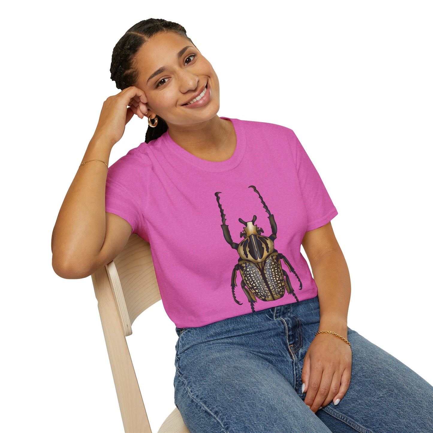 Goliath Beetle T-Shirt, Giant Insect Graphic Tee, Entomology Unisex Tee