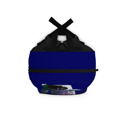 Astronaut Backpack, Navy Blue Book Bag, Astronomy, Outer Space Backpack, Space Explorer