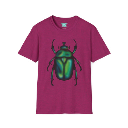 June Bug T-Shirt, Green Chafer Beetle Tee, Unisex Insect Shirt